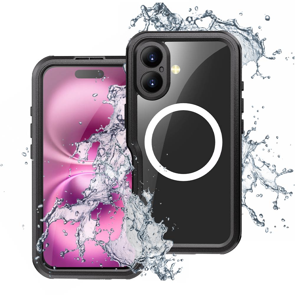 AMN-IPH-16 iPhone 16 IP68 Waterproof Case Magnetic Case