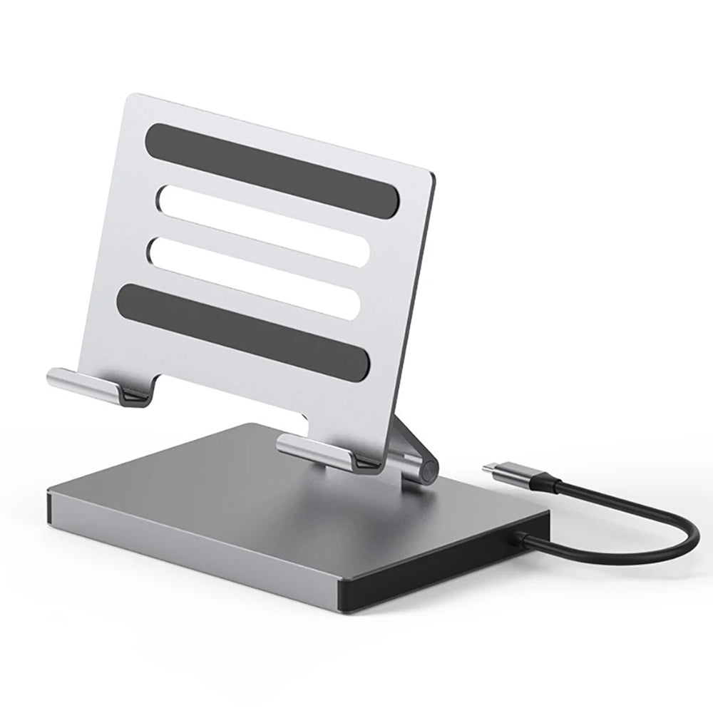 ARMOR-X 8-in-1 USB-C Adapter with Foldable Stand.