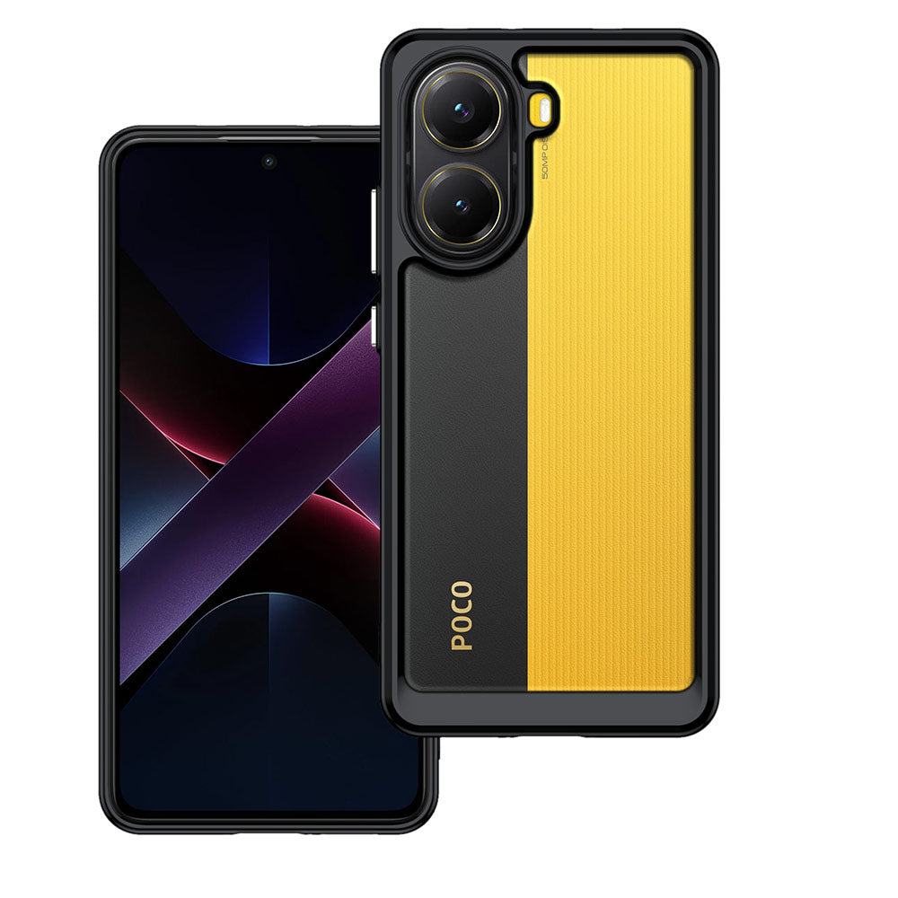 Étui Portefeuille Cuir PU Pour Xiaomi Poco X7 Pro - Anti-RFID, Fentes Cartes, Support, Rabat