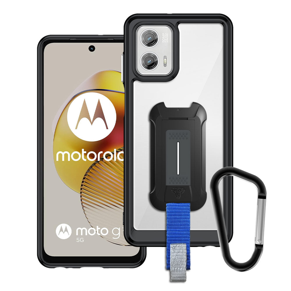 ARMOR-X Motorola Moto G73 5G shockproof cases. Military-Grade Mountable Rugged Design with best drop proof protection.