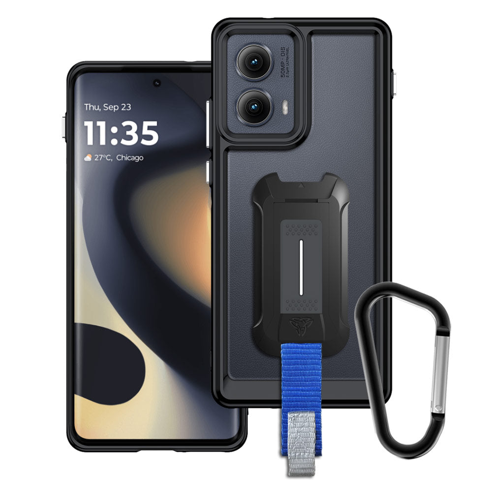 BX3-MT24-EG24 | Motorola Edge 2024 | Mountable Shockproof Rugged Case for Outdoors w/ Carabiner BX3-MT24-EG24 | Motorola Edge 2024 | Mountable Shockproof Rugged Case for Outdoors w/ Carabiner