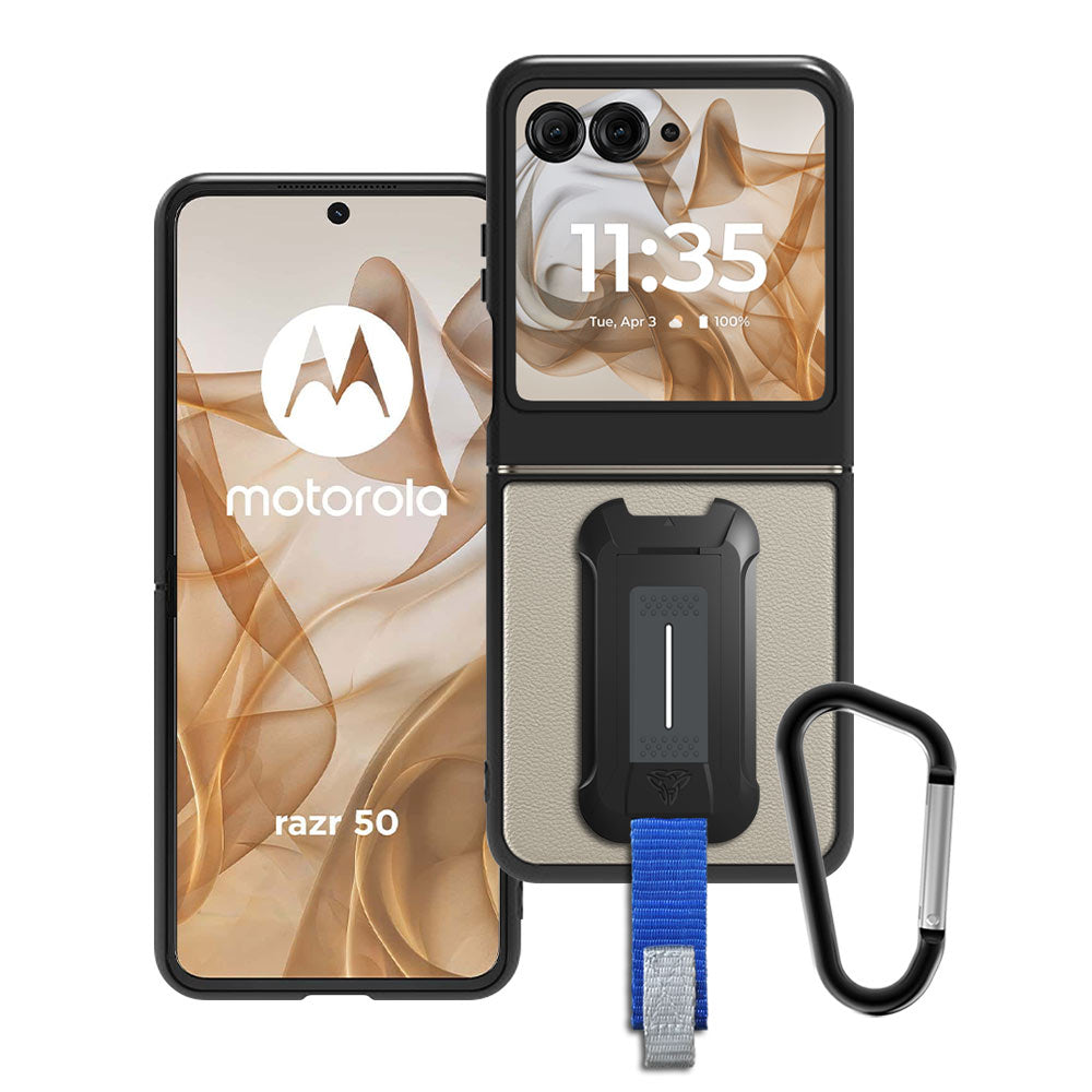 BX3-MT24-RZ50 | Motorola Razr 50 / Razr 2024 | Mountable Shockproof Rugged Case for Outdoors w/ Carabiner BX3-MT24-RZ50 | Motorola Razr 50 / Razr 2024 | Mountable Shockproof Rugged Case for Outdoors w/ Carabiner