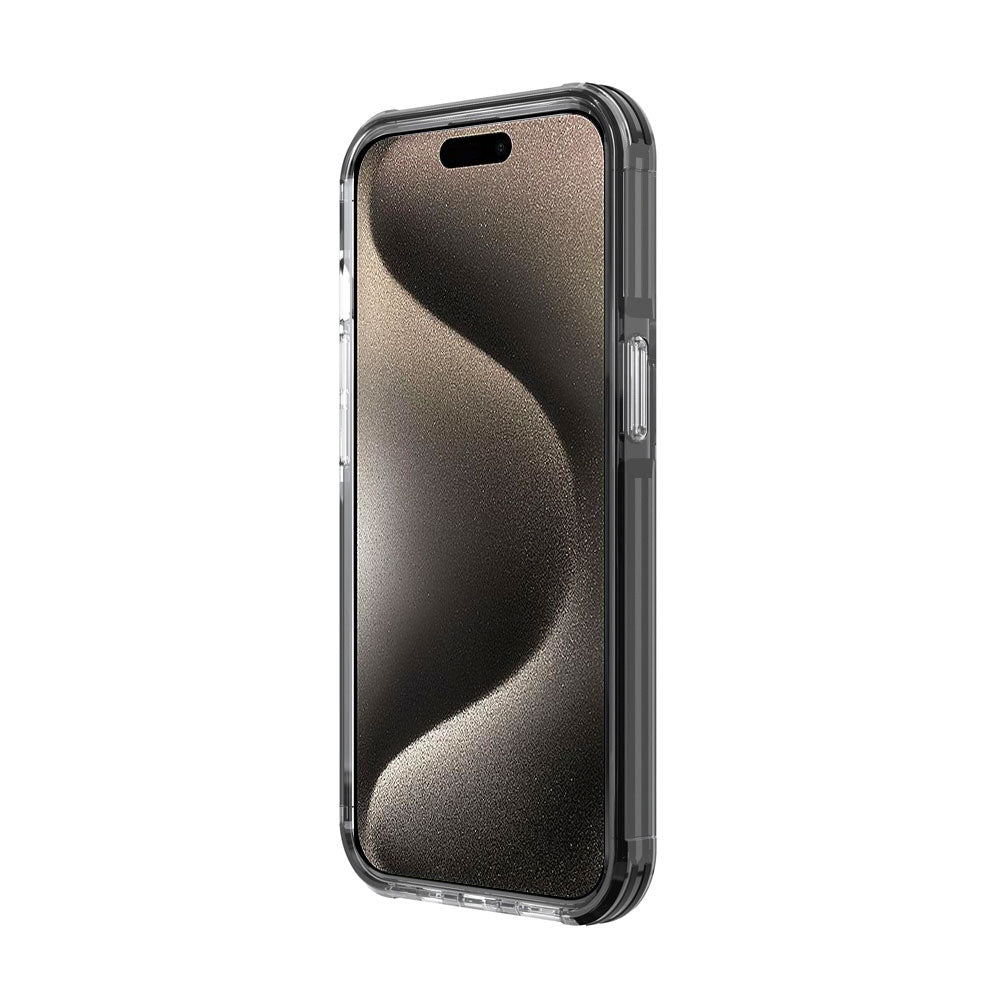 ARMOR-X iPhone 15 Pro Max Military Grade Shockproof Drop Proof Cover. Slim, sleek minimalist case with dual TPU & TPE shock absorption bumper.