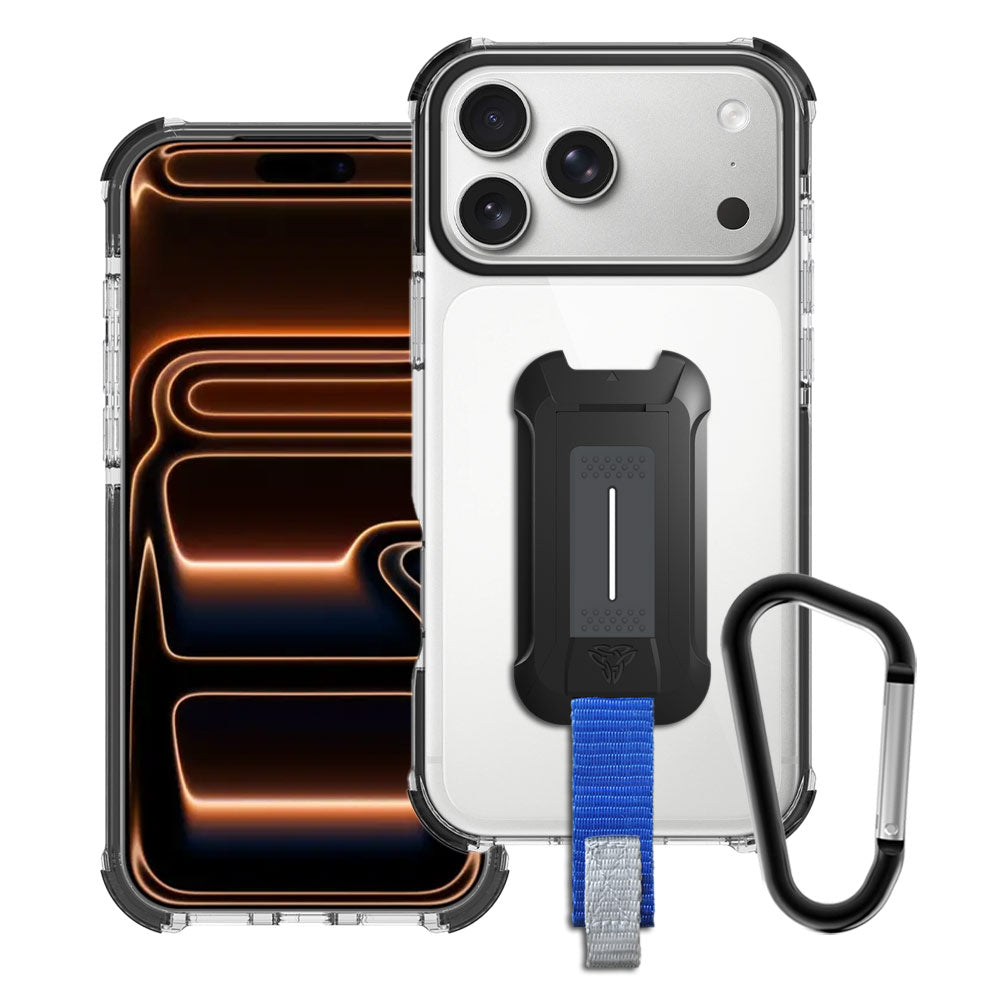 CBX-IPH-17PMX | iPhone 17 Pro Max | Military Grade 3 meter Shockproof Drop Proof Case w/ Carabiner CBX-IPH-17PMX | iPhone 17 Pro Max | Military Grade 3 meter Shockproof Drop Proof Case w/ Carabiner