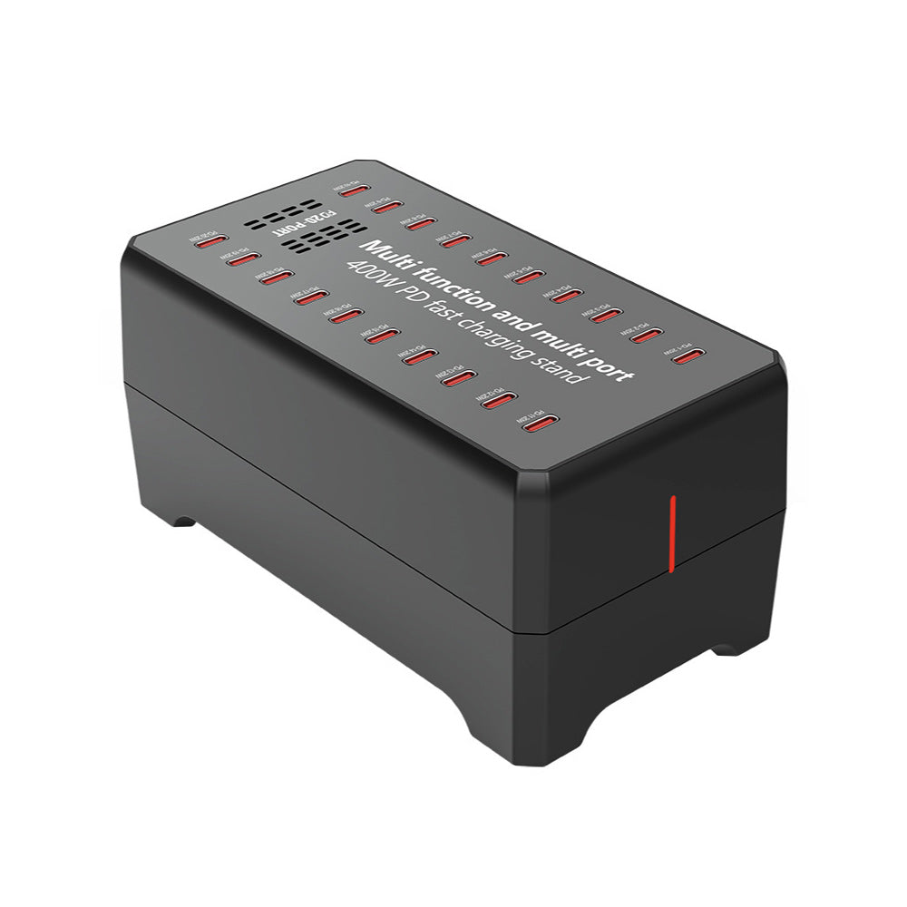 CHR-268C | 20-Port Intelligent Multi Charger 400 Watt Output – ARMOR-X