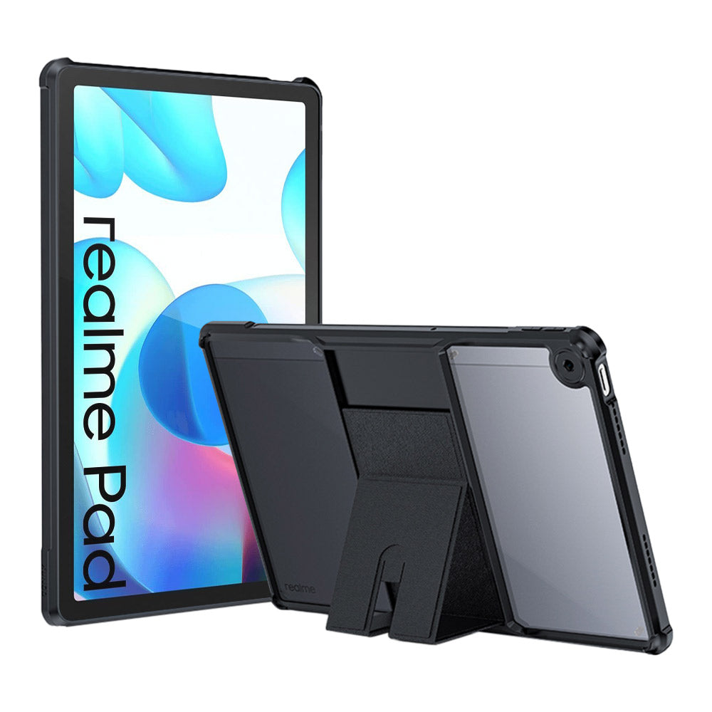 ARMOR-X OPPO Realme Pad ultra slim 4 corner shockproof case with magnetic kick-stand.