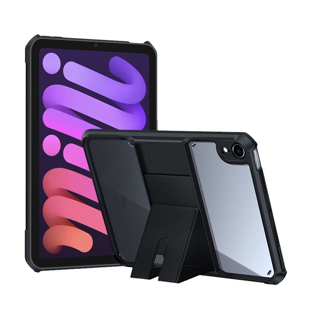 ARMOR-X iPad mini 6 ultra slim 4 corner shockproof case with magnetic kick-stand.