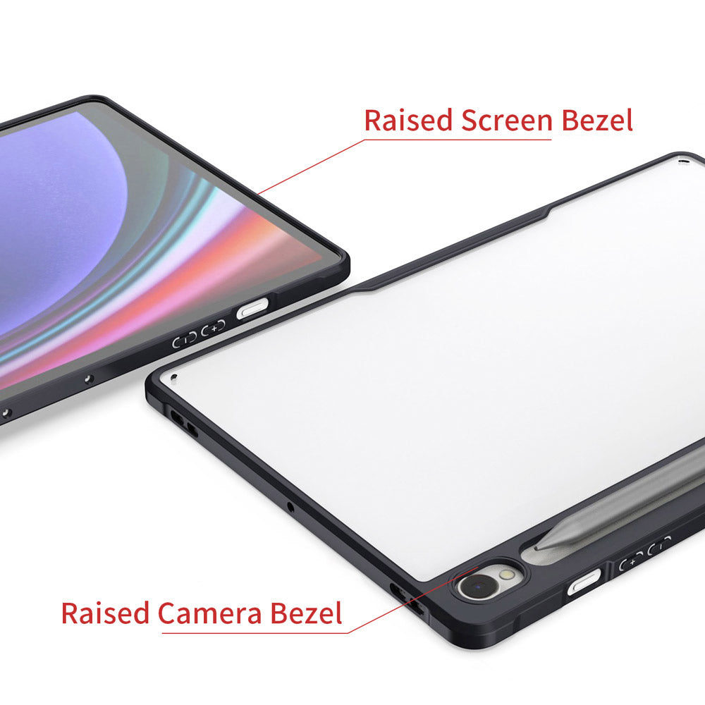 ARMOR-X Samsung Galaxy Tab S9 SM-X710 / X716 shockproof case. Ultra slim 4 corner Anti-impact tablet case.