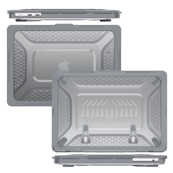 ARMOR-X MacBook Air 13.6" 2022 M2 (A2681) shockproof case. Full-body protection.