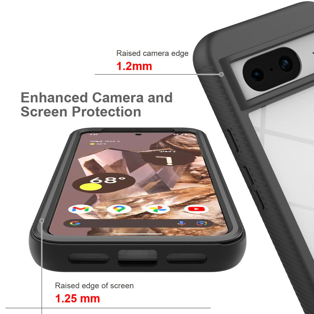 ARMOR-X Google Pixel 8 shockproof cases. Military-Grade Mountable Rugged Design with best drop proof protection.