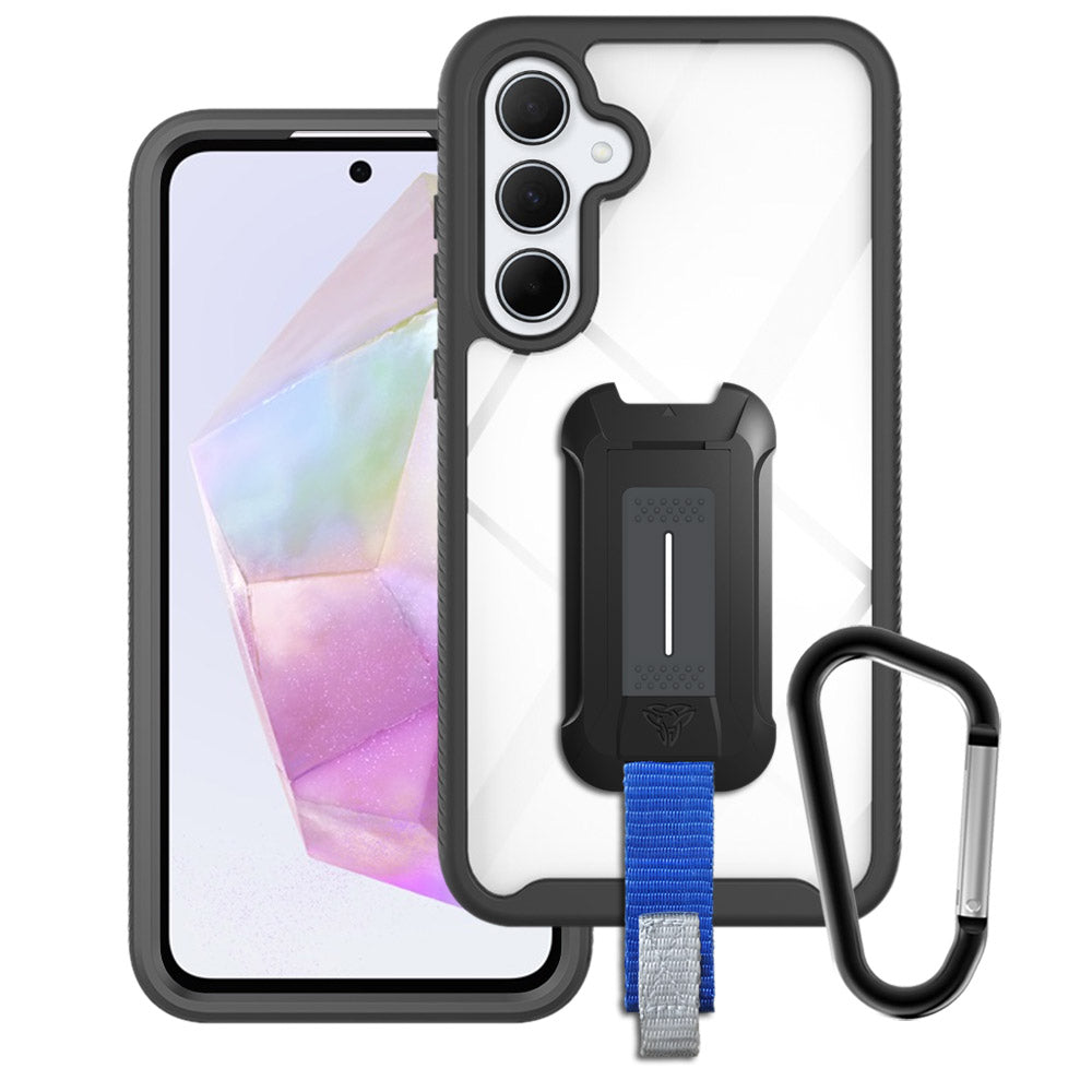 HX-SS24-A355G | Samsung Galaxy A35 5G SM-A356 Case | Protection Military Grade w/ KEY Mount & Carabiner HX-SS24-A355G | Samsung Galaxy A35 5G SM-A356 Case | Protection Military Grade w/ KEY Mount & Carabiner