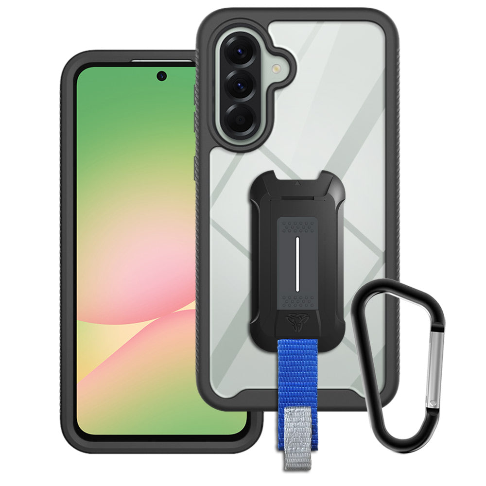 HX-SS25-A365G | Samsung Galaxy A56 5G SM-A566 Case | Protection Military Grade w/ KEY Mount & Carabiner