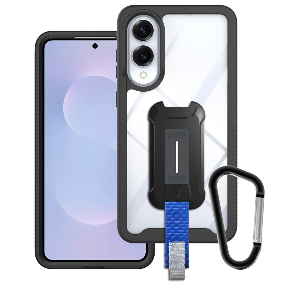 HX-SS25-S25E | Samsung Galaxy S25 Edge SM-S937 Case | Protection Military Grade w/ KEY Mount & Carabiner HX-SS25-S25E | Samsung Galaxy S25 Edge SM-S937 Case | Protection Military Grade w/ KEY Mount & Carabiner
