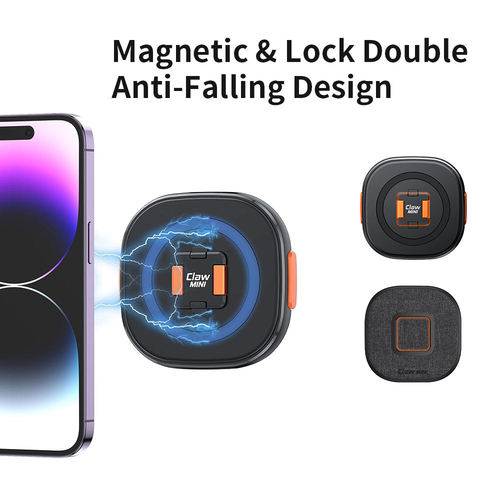 ARMOR-X magnetic quick release mount design for phone.