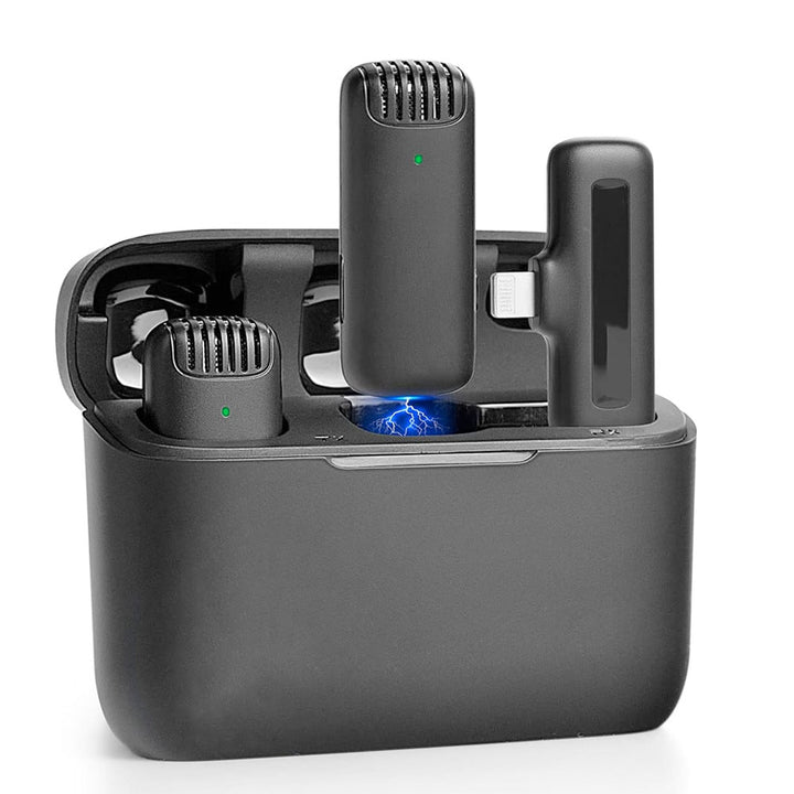 MIC-LAV1 | Wireless Lavalier Microphone with Charging Case