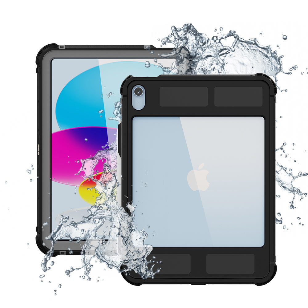 ARMOR-X Apple iPad 10.9 (10th Gen.) Waterproof Case IP68 shock & water proof Cover. Rugged Design with waterproof protection.