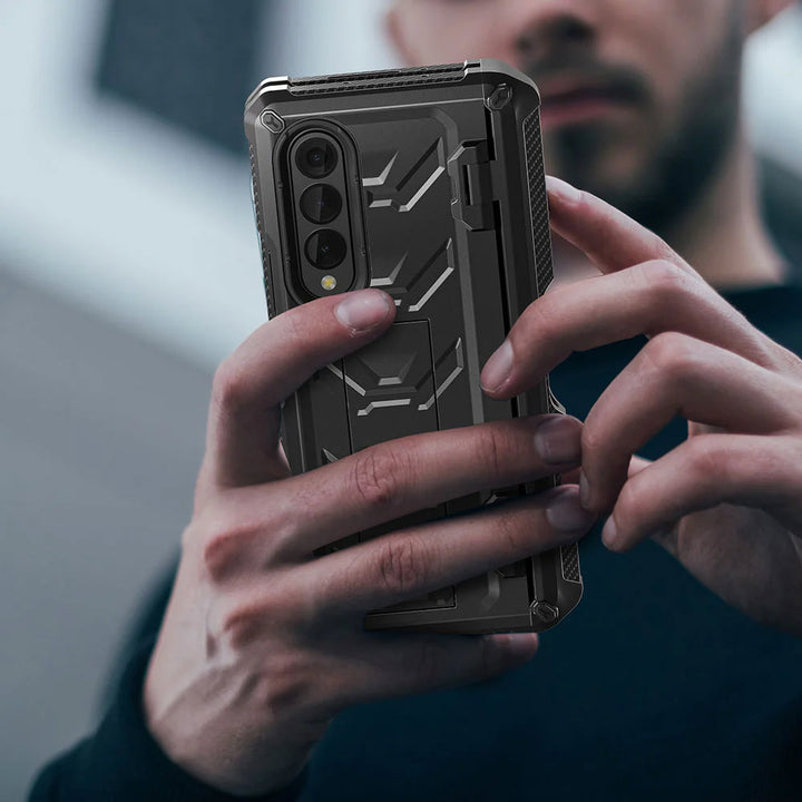 ARMOR-X Samsung Galaxy Z Fold5 SM-F946 shockproof cases. Full-Body Dual Layer Rugged Protective Case.