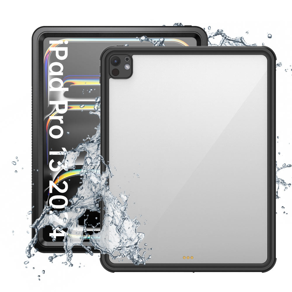 ARMOR-X iPad Pro 13 2024 Waterproof Case IP68 shock & water proof Cover. Rugged Design with waterproof protection.