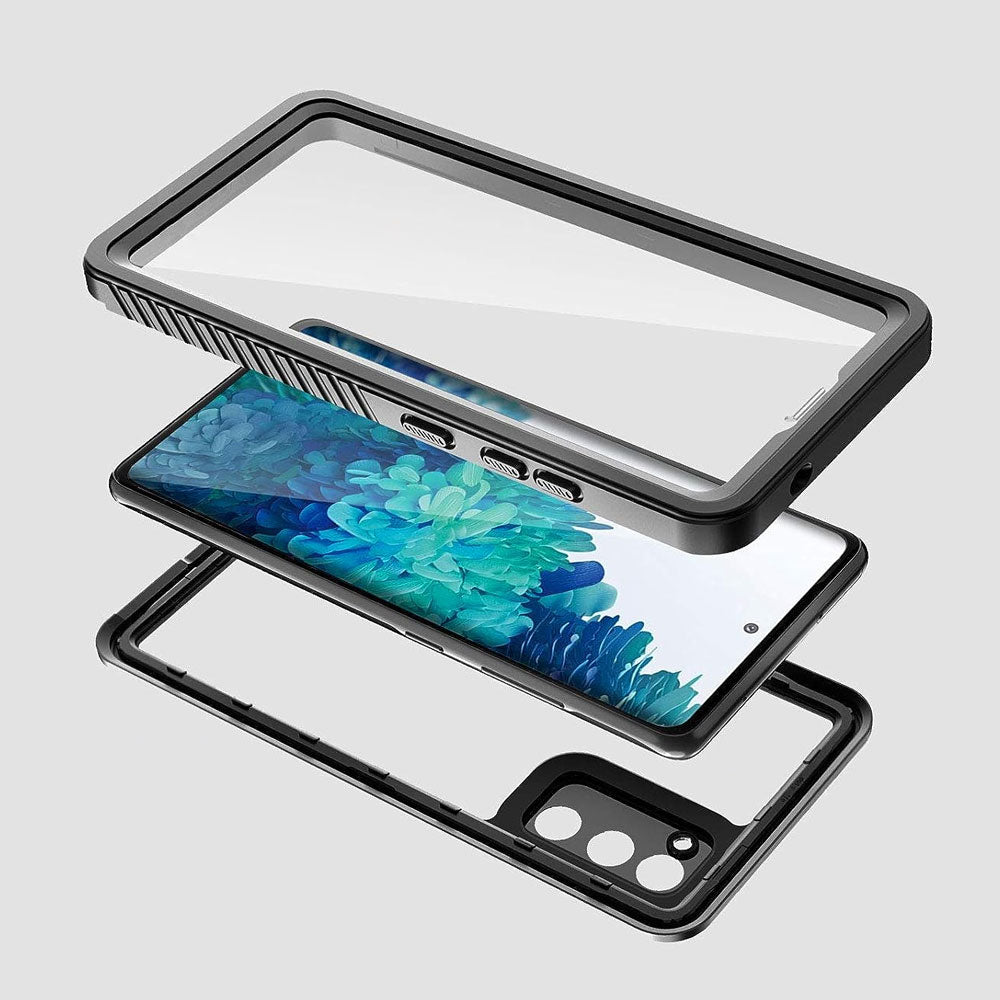 ARMOR-X Samsung Galaxy S20 FE / S20 FE 5G Waterproof Case IP68 shock & water proof Cover. High quality TPU and PC material ensure fully protected from extreme environment - snow, ice, dirt & dust particles.