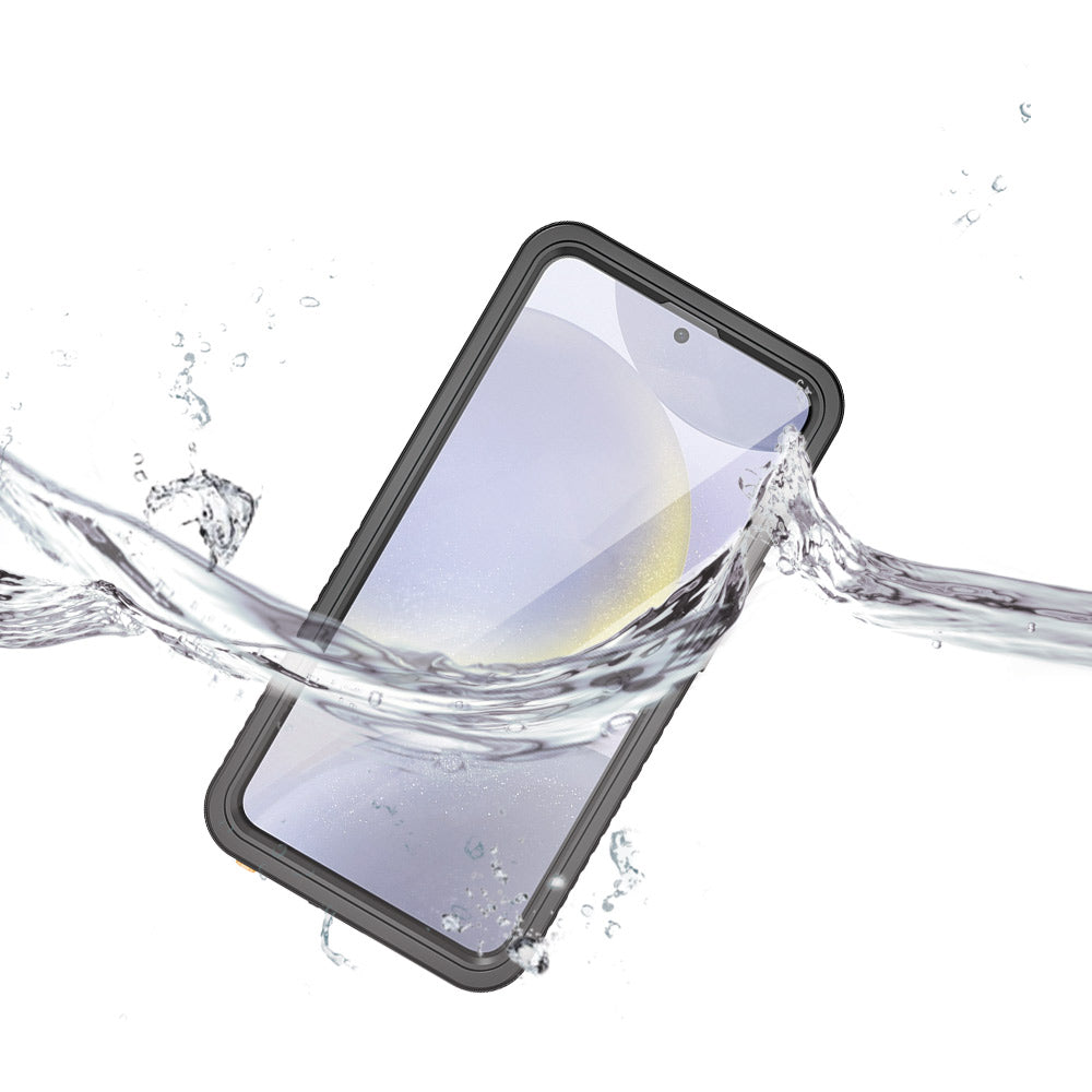 ARMOR-X Samsung Galaxy S24 SM-S921 Waterproof Case IP68 shock & water proof Cover. IP68 Waterproof with fully submergible to 6.6' / 2 meter for 1 hour.