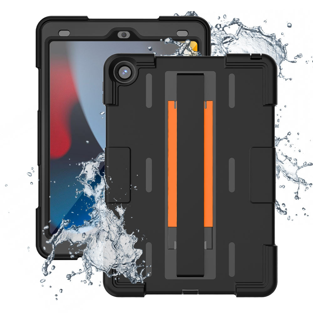 ARMOR-X iPad 10.2 (7th & 8th & 9th Gen.) 2019 / 2020 / 2021 Waterproof Case IP68 shock & water proof Cover. Rugged Design with waterproof protection.