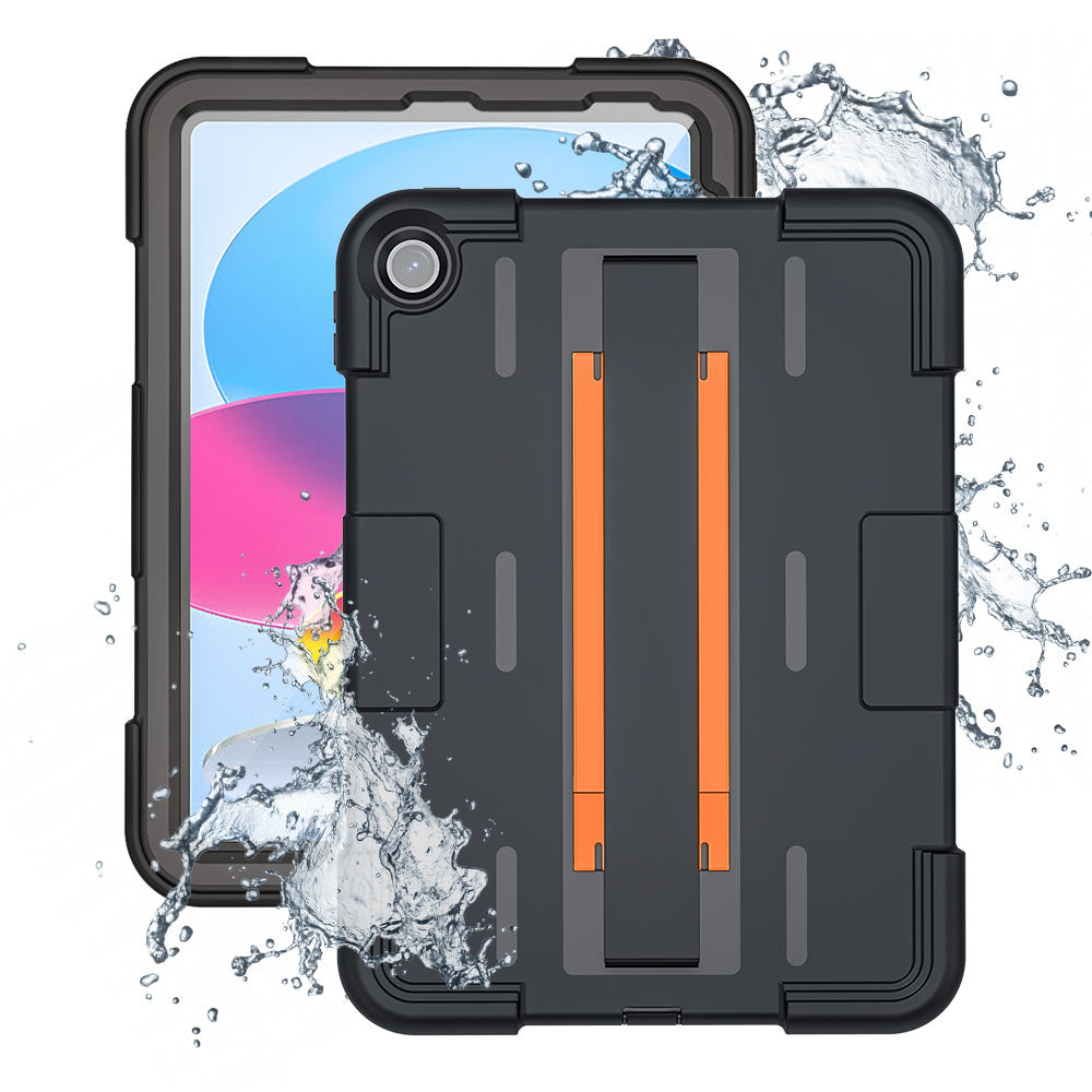 ARMOR-X iPad 10.9 (10th Gen.) Waterproof Case IP68 shock & water proof Cover. Rugged Design with waterproof protection.