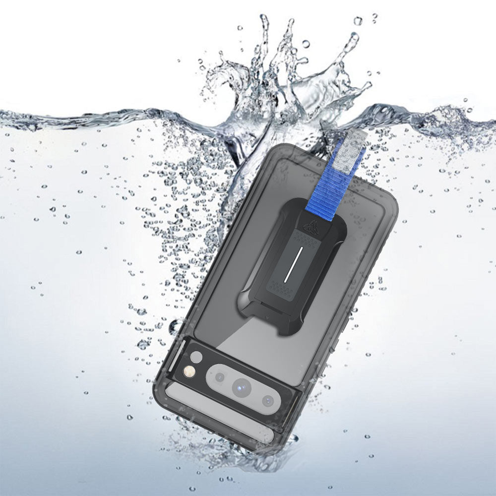 ARMOR-X Google Pixel 8 Pro Waterproof Case. IP68 Waterproof with fully submergible to 6.6' / 2 meter for 1 hour.