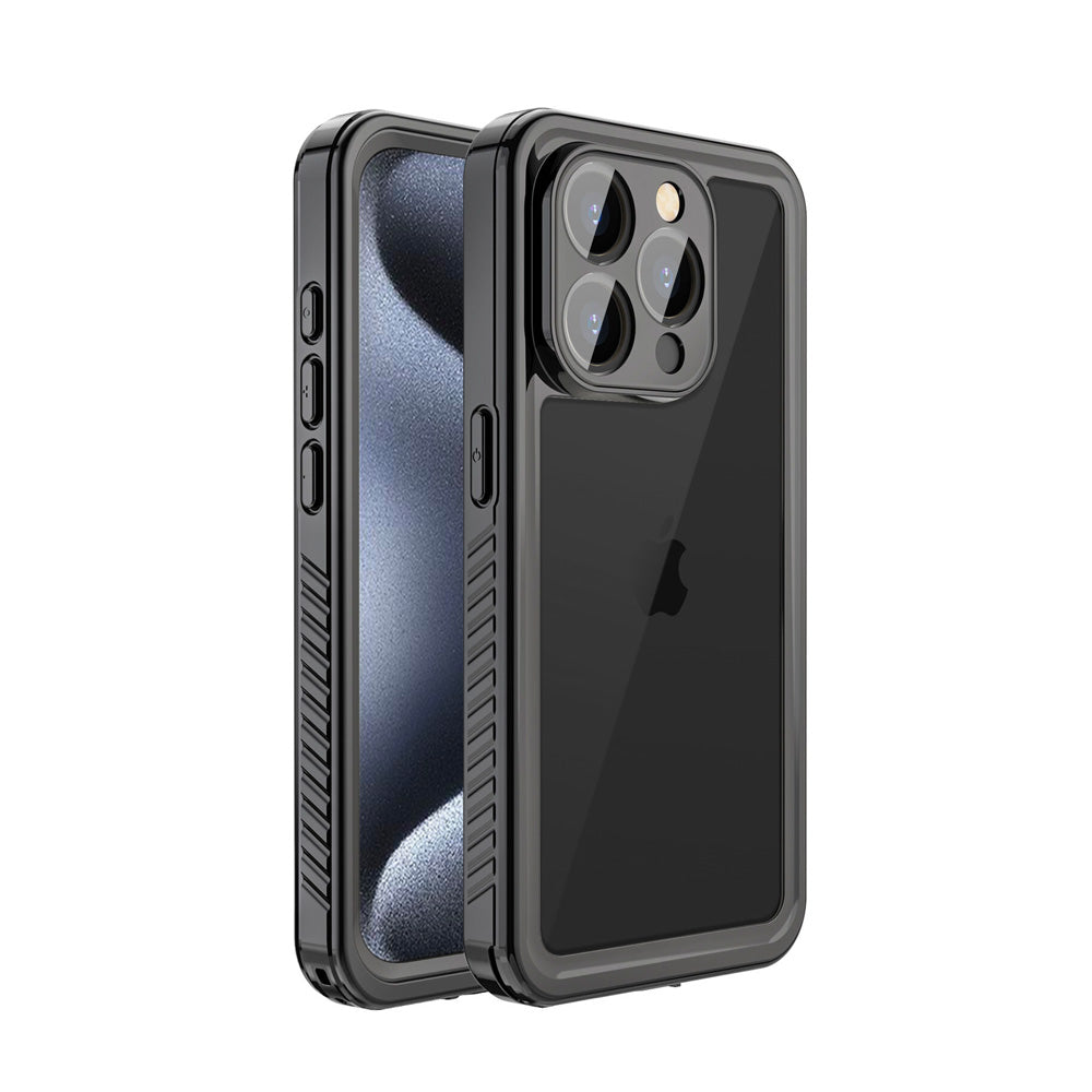 ARMOR-X iPhone 15 Pro Waterproof Case IP68 shock & water proof Cover. Mountable Rugged Design with drop proof protection.