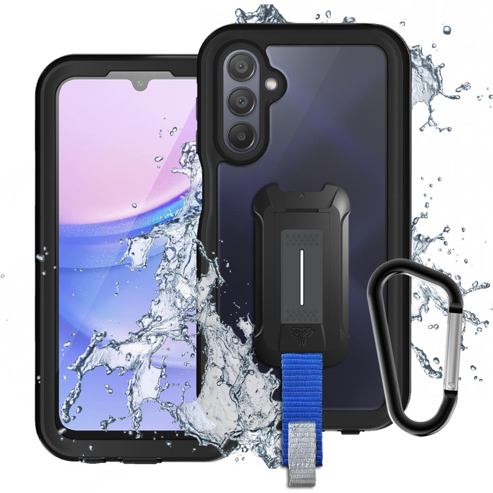 ARMOR-X Samsung Galaxy A15 5G SM-A156 / A15 4G SM-A155 IP68 shock & water proof cover. Military-Grade Mountable Rugged Design with best waterproof protection.