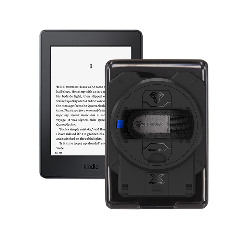 ARMOR-X Amazon Kindle Paperwhite 1 / 2 / 3 shockproof case with X-DOCK modular eco-system.