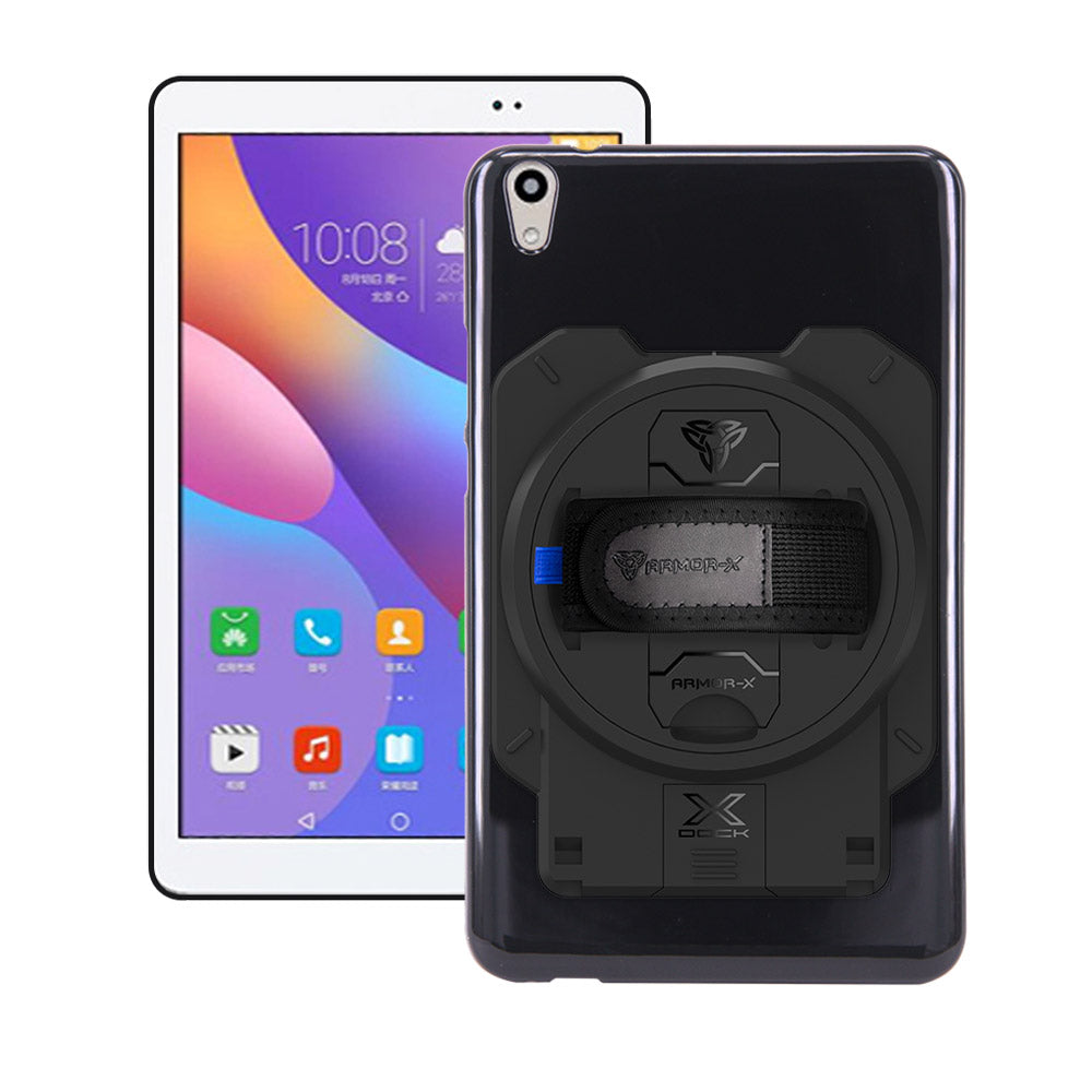 ARMOR-X Huawei MediaPad T2 8.0 / Honor Pad 2 shockproof case with X-DOCK modular eco-system.