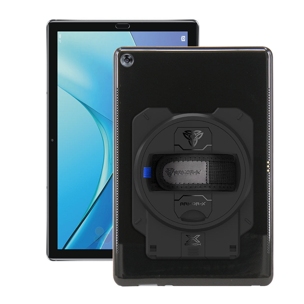 ARMOR-X Huawei MediaPad M5 10.8 / M5 Pro shockproof case with X-DOCK modular eco-system.