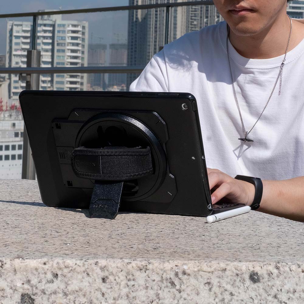 ARMOR-X OnePlus Pad case With the rotating kickstand, you could get the watching angle and typing angle as you want.