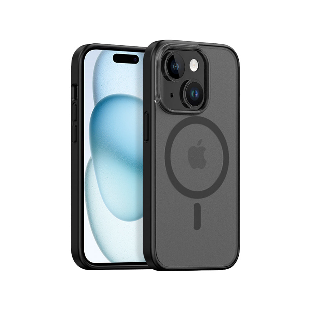 ARMOR-X APPLE iPhone 15 shockproof compact case with MagSafe, flexible and durable, it's also a breeze to put on or take off the case.