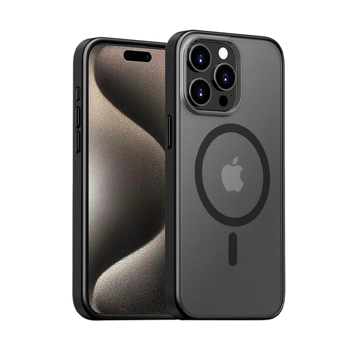 ARMOR-X APPLE iPhone 15 Pro Max shockproof compact case with MagSafe, flexible and durable, it's also a breeze to put on or take off the case.