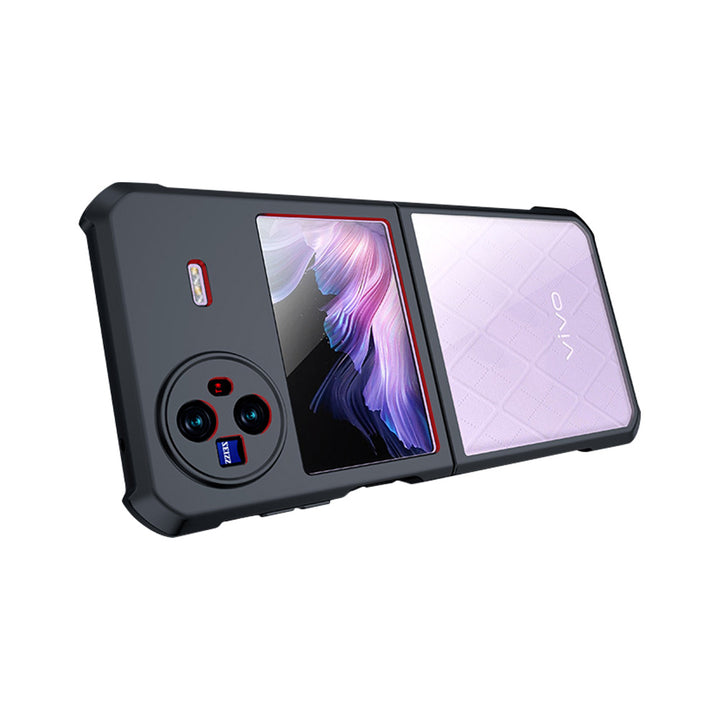 ARMOR-X VIVO X Flip slim rugged shockproof case with raised edge for screen and camera protection.