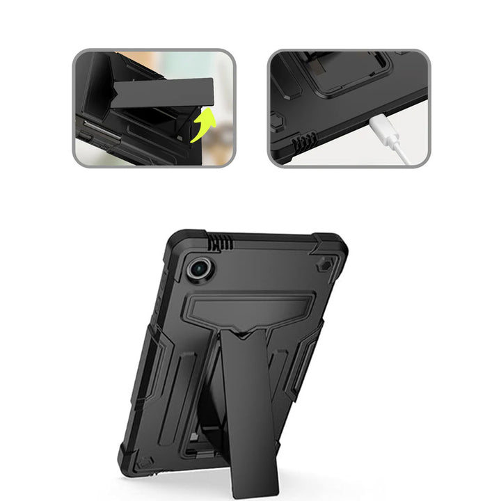ARMOR-X Samsung Galaxy Tab A9 SM-X110 / SM-X115 shockproof case. Form fitting design crafted with high precision.