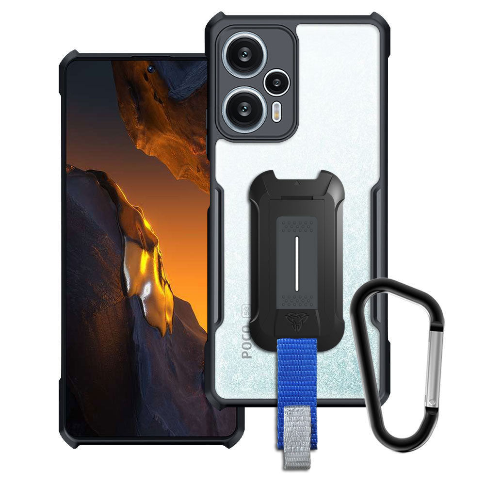 Cover Custodia Trasparente per Xiaomi Poco F5 5G in TPU morbido Cover Custodia Trasparente per Xiaomi Poco F5 5G in TPU morbido
