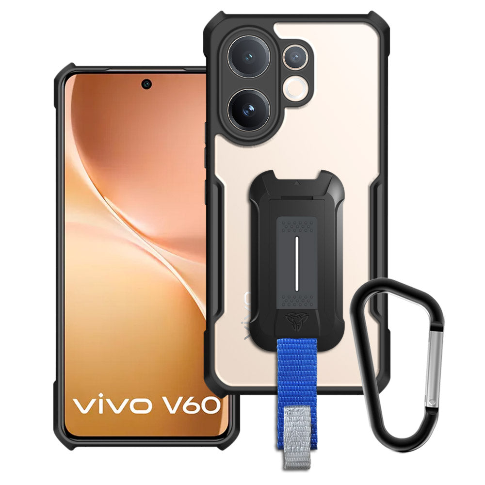 TX-VV25-V60 | VIVO V60 5G Case | Slim Shockproof Case w/ KEY Mount