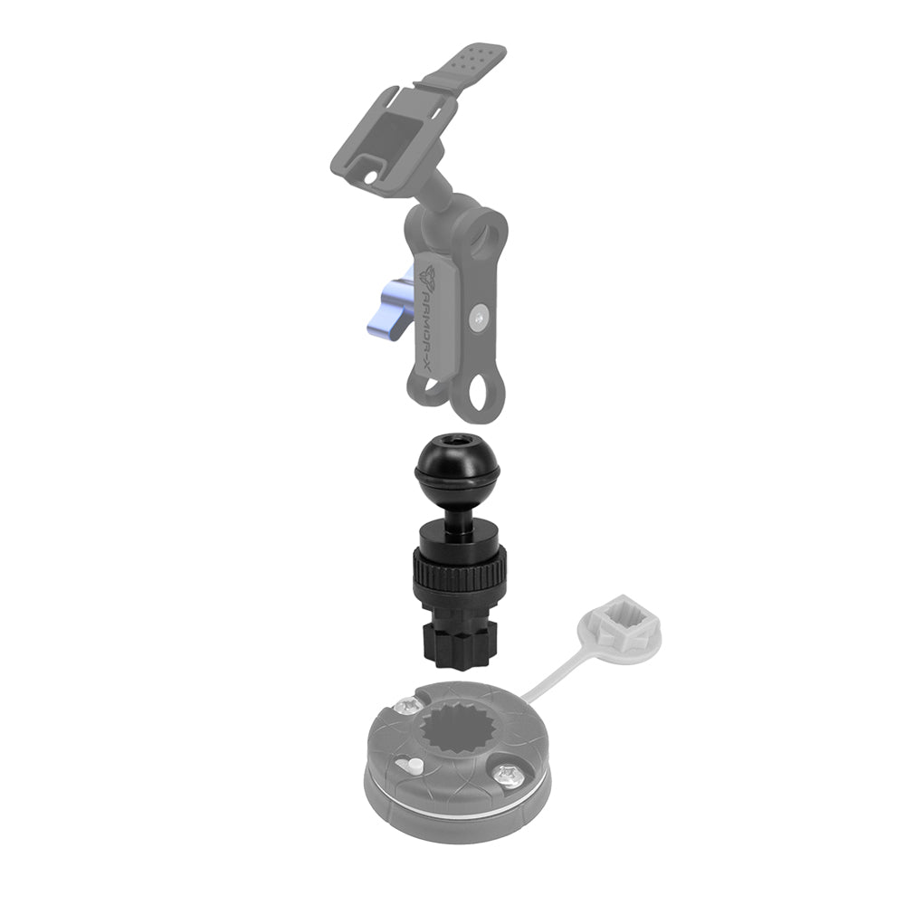 XTR-AMT5 | 1-inch Ball Base with X-track adaptor
