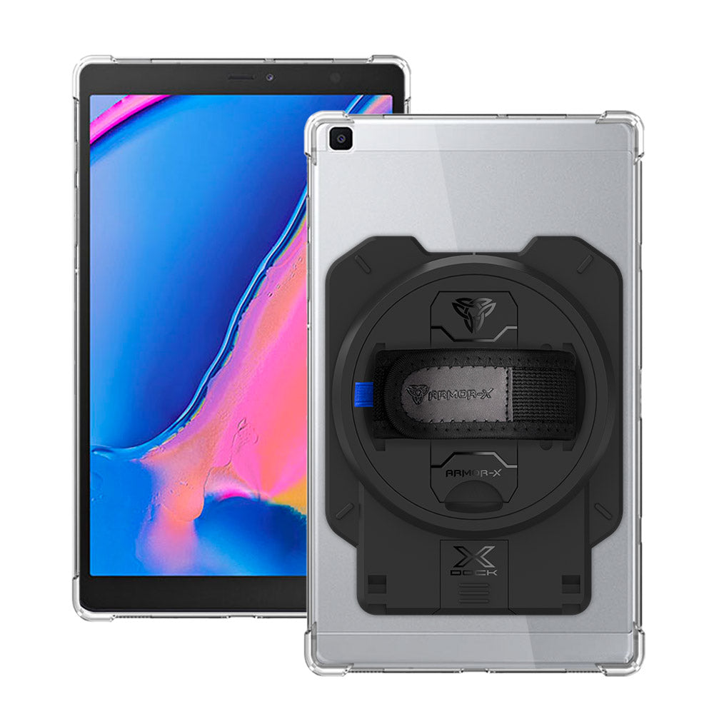 ZAN-SS-P200 | Samsung Galaxy Tab A 8.0 & S Pen (2019) P200 P205 | 4 Corner  Protection Case With X-DOCK Modular Eco-System