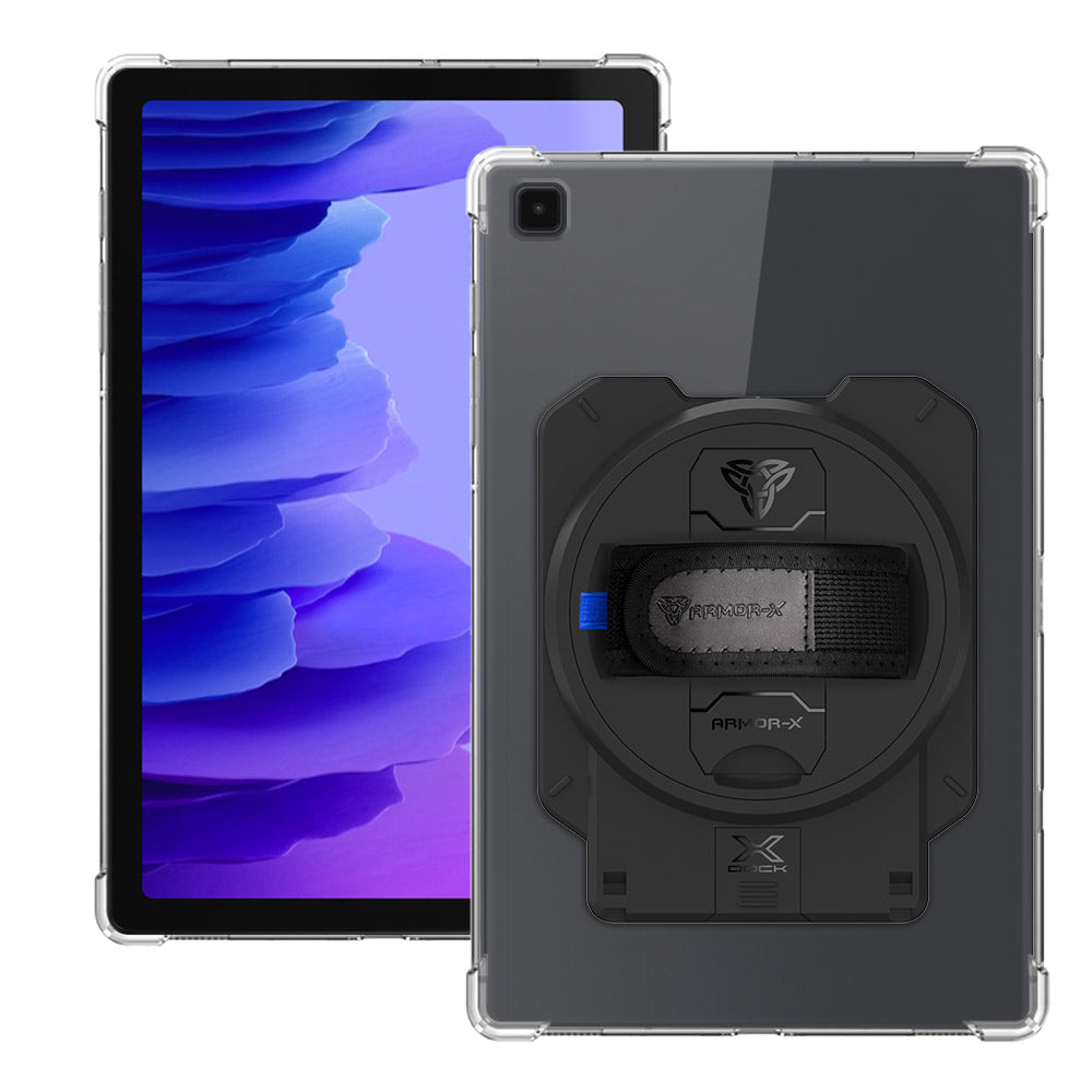ARMOR-X Samsung Galaxy Tab A7 10.4 SM-T500 / T505 / T507 4 corner protection case with X-DOCK modular eco-system.