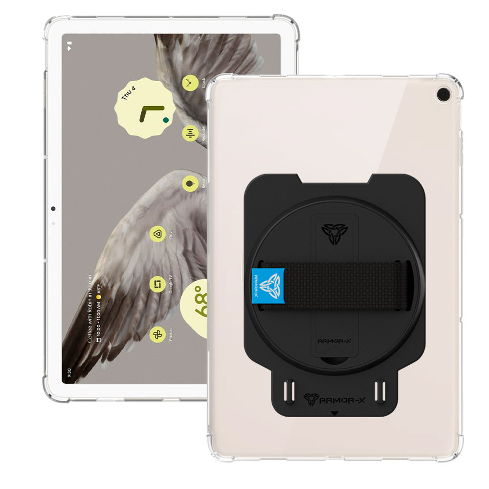 ZUN-GG-PXLTAB1 | Google Pixel Tablet | 4 corner protection case w/ hand  strap & kickstand