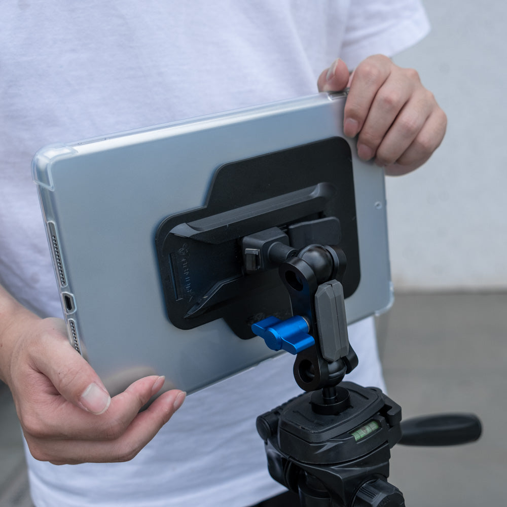 ARMOR-X VIVO Pad Air case with X-mount system to mount the tablet to the device you want.