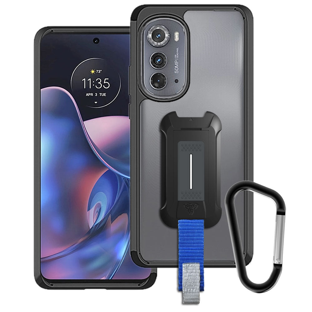 BX3-MT22-EG22 | Motorola Edge 2022 | Mountable Shockproof Rugged Case for Outdoors w/ Carabiner BX3-MT22-EG22 | Motorola Edge 2022 | Mountable Shockproof Rugged Case for Outdoors w/ Carabiner