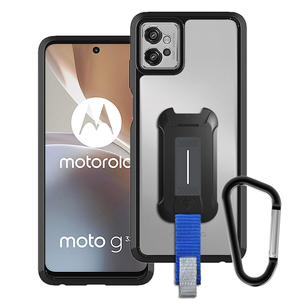 Case For Motorola Moto G32 Forest Series Zipper Magnetic Flip Wrist Strap  Cover Compatible With Motorola Moto G32 Case