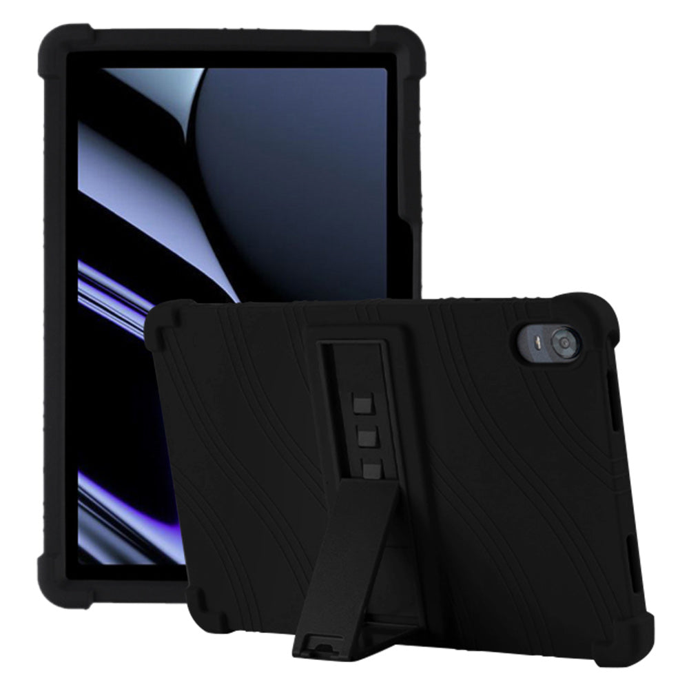ARMOR-X Oppo Pad Soft silicone shockproof protective case with kick-stand.