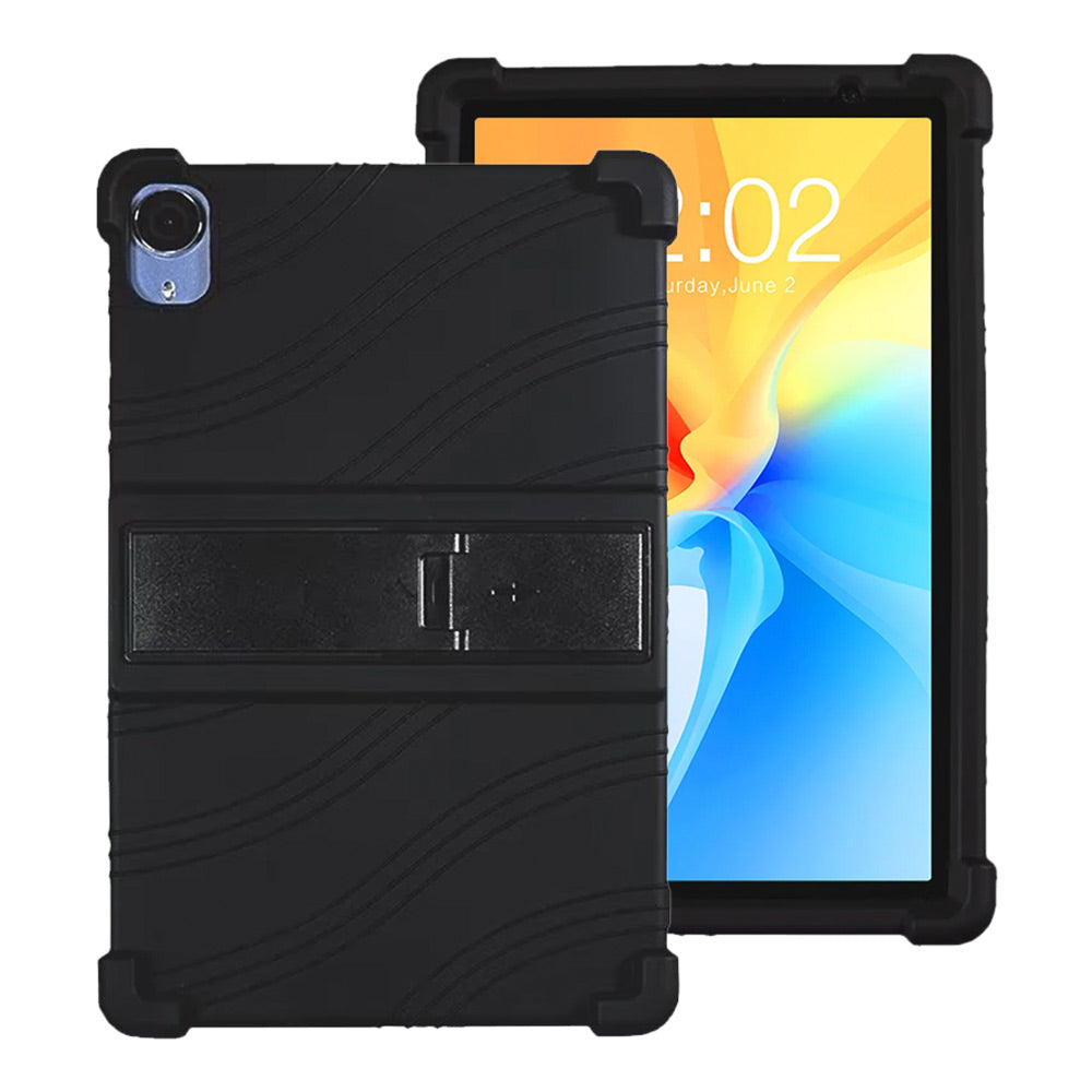 ARMOR-X Teclast P25T Soft silicone shockproof protective case with kick-stand.