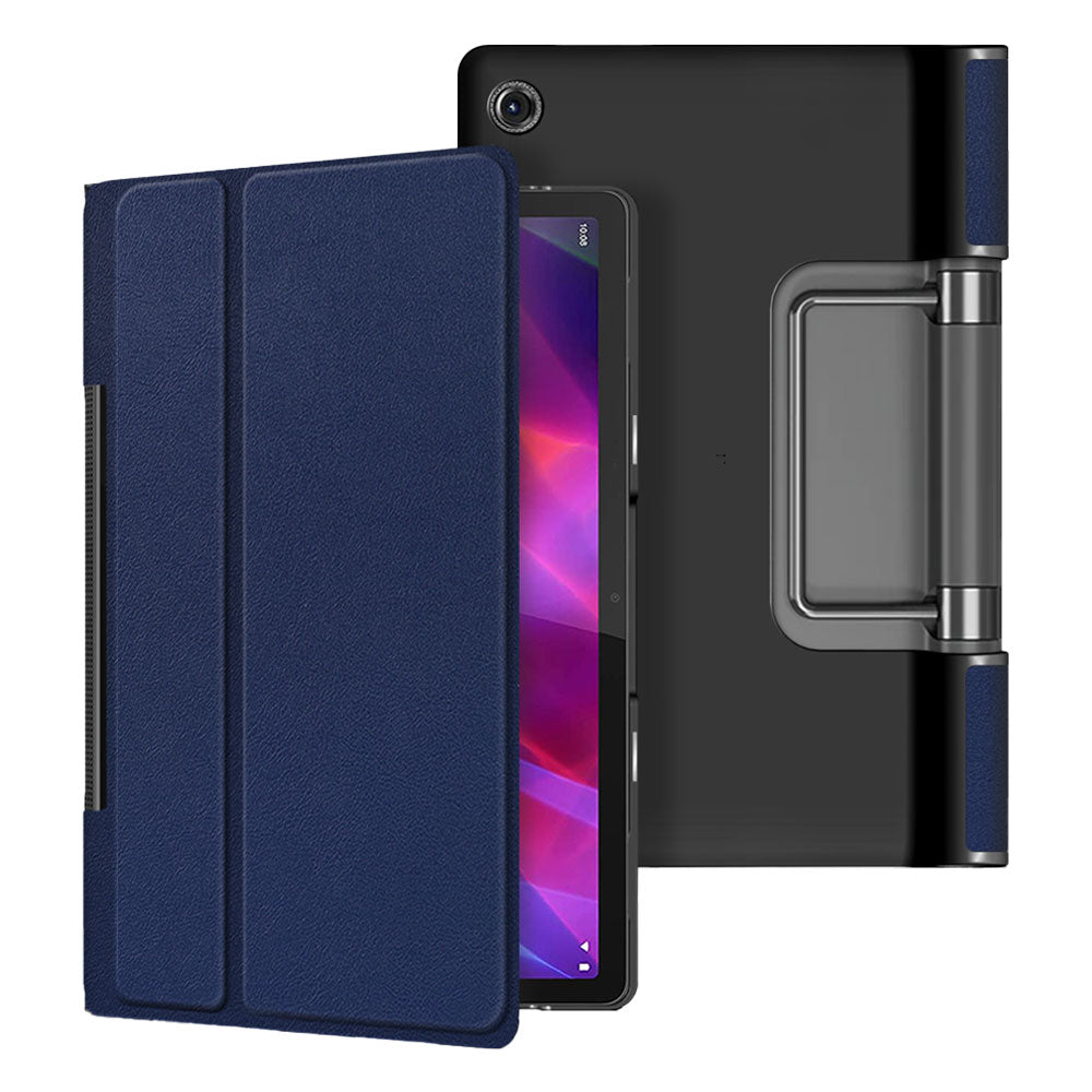ARMOR-X Lenovo Yoga Tab 11 YT-J706F shockproof case, impact protection cover. Smart Tri-Fold Stand Magnetic PU Cover. Hand free typing, drawing, video watching.