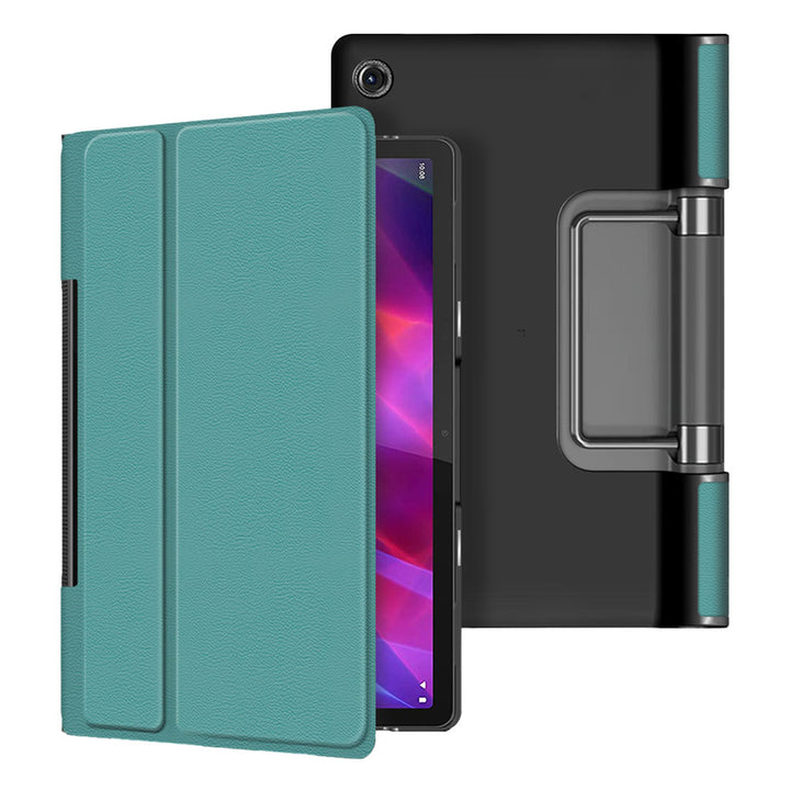 ARMOR-X Lenovo Yoga Tab 11 YT-J706F shockproof case, impact protection cover. Smart Tri-Fold Stand Magnetic PU Cover. Hand free typing, drawing, video watching.